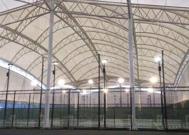 寧波（鄞州）網球中心遮陽棚膜結構工程二期項目