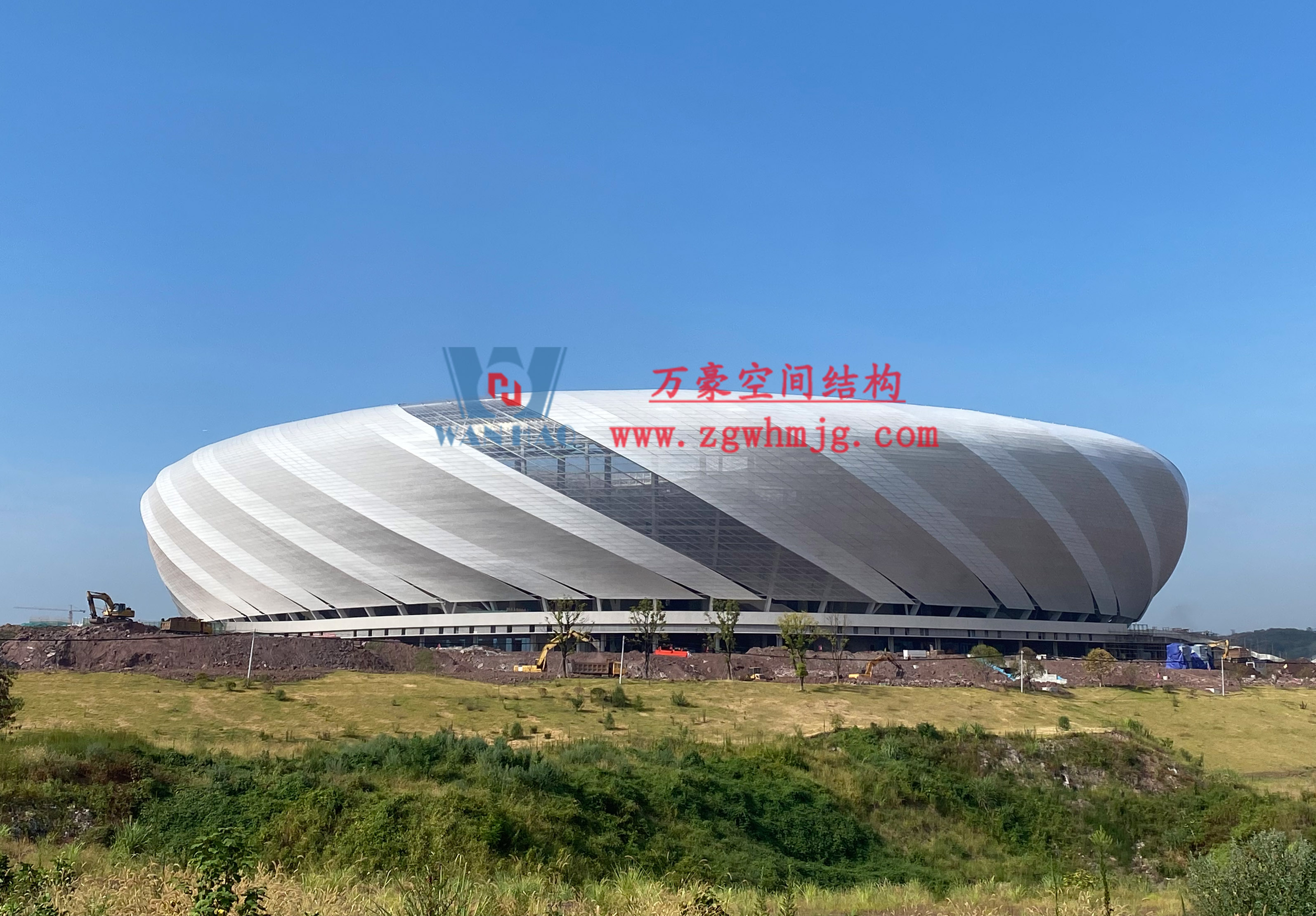 重慶龍興足球場膜結構項目
