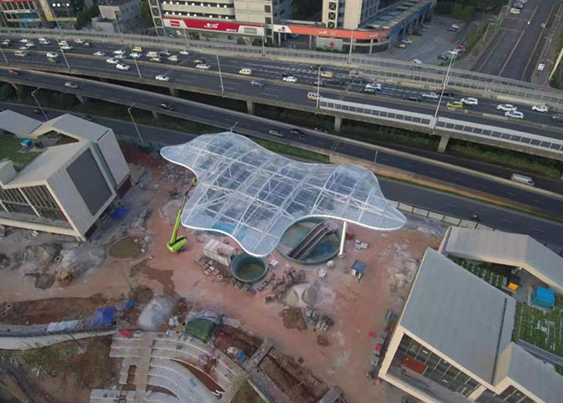 長沙圭塘海綿示范公園建設項目ETFE膜結構工程