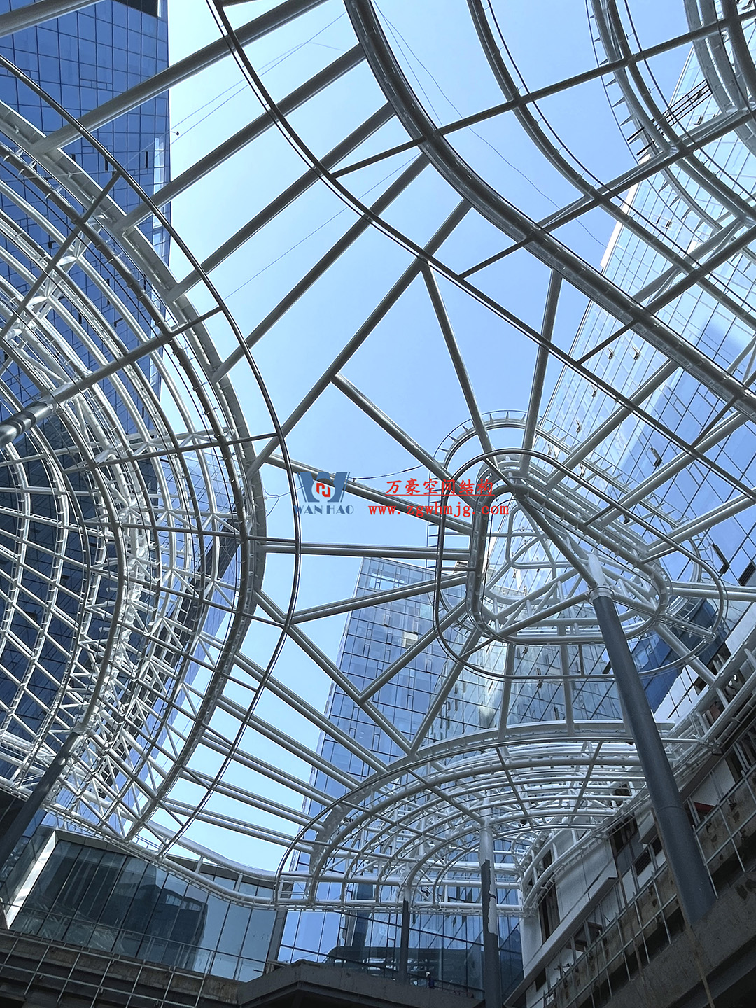 萬豪—杭州博多森谷ETFE膜結構氣枕連廊天幕項目迎來新進展