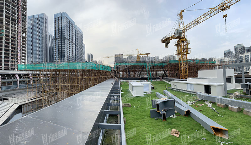 深圳龍華地鐵站ETFE天幕膜結構項目