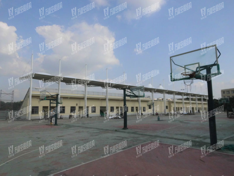 上海青浦中學體育館膜結構項目